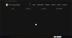 Desktop Screenshot of hotelilquadrifoglio.net